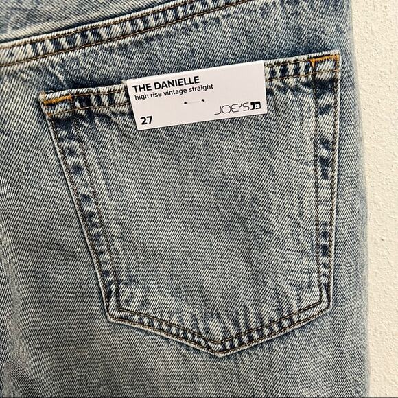 New We Wore What By Joe’s Jeans Danielle High Rise Vintage Straight Jean size 27 - Picture 3 of 5